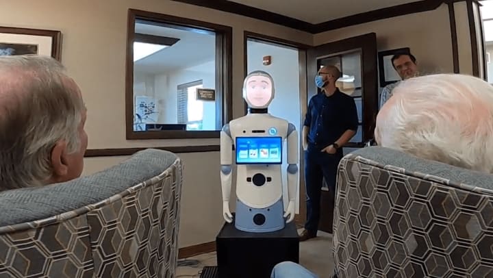Robots in memory care