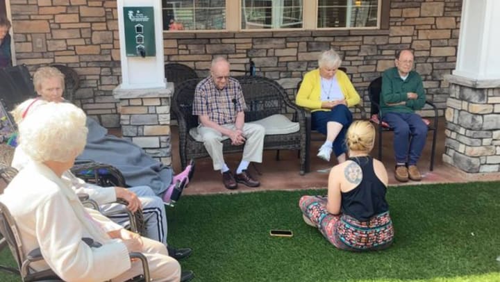 Calm environments for those with Alzheimer