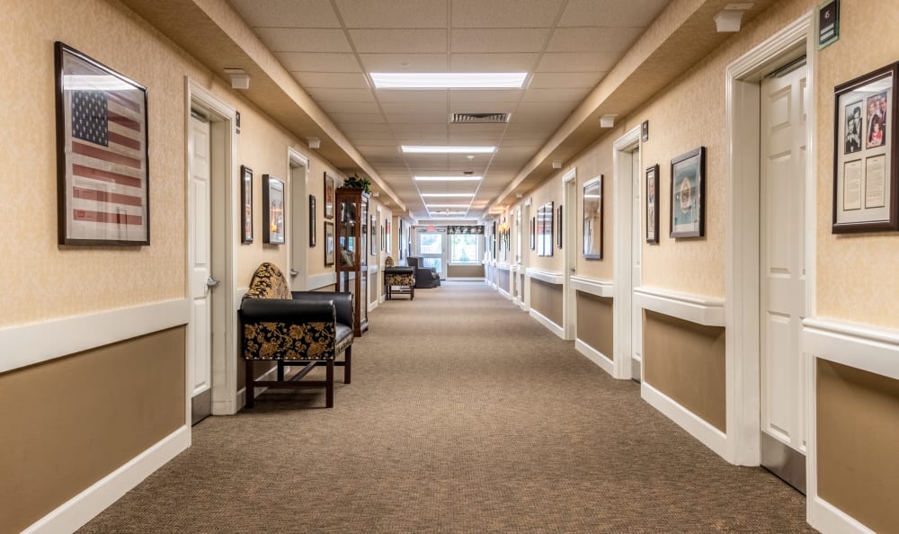 Spacious Hallway in Maplewood