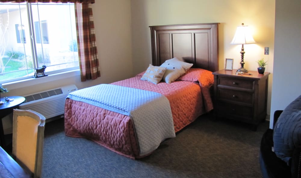 Studio senior apartment at Elk Ridge in Maplewood, Minnesota