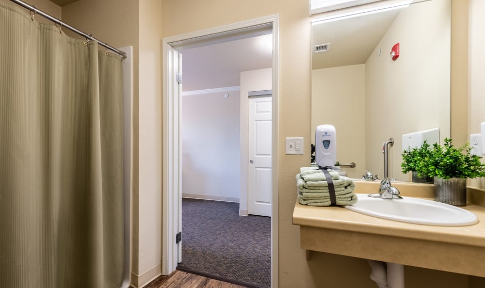 Bathroom at Elk Ridge in Maplewood, Minnesota