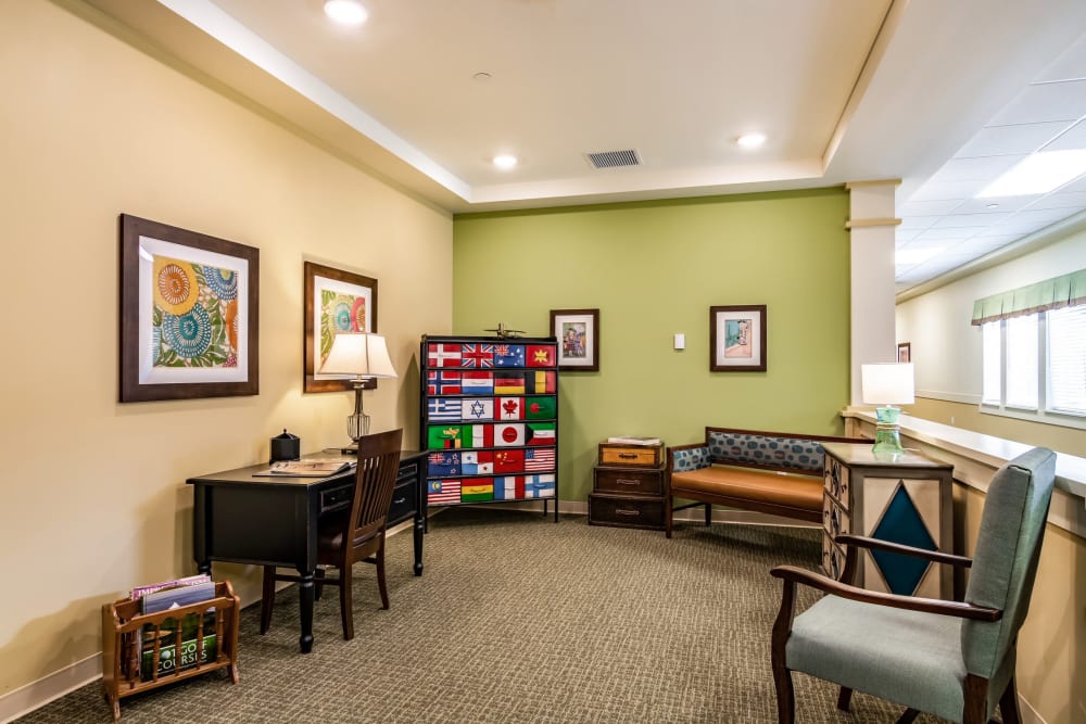 relaxing room