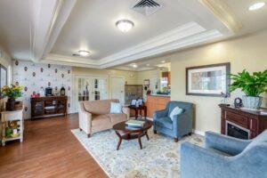 Sitting room in lobby