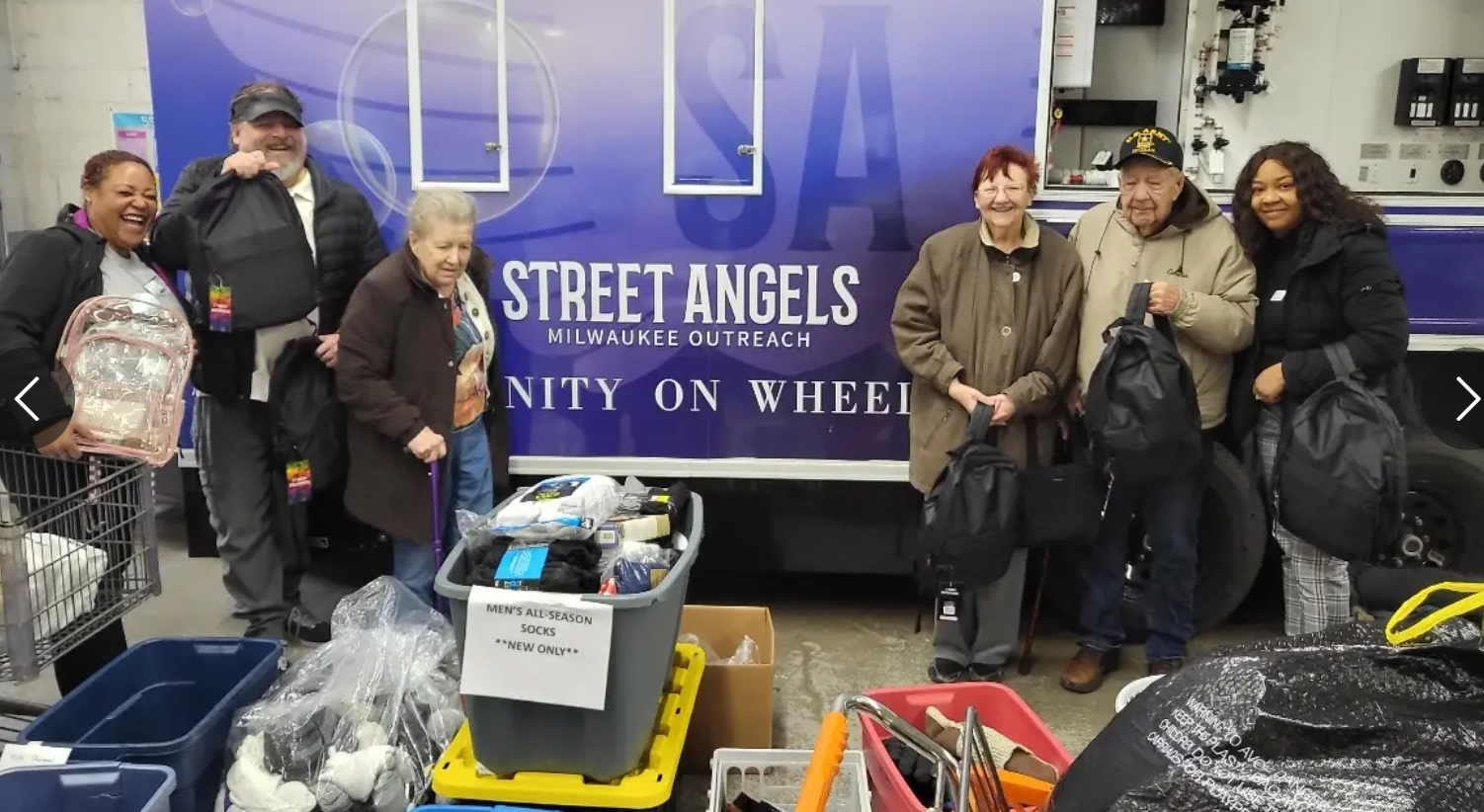 Franklin Memory Care residents host a drive to help the homeless
