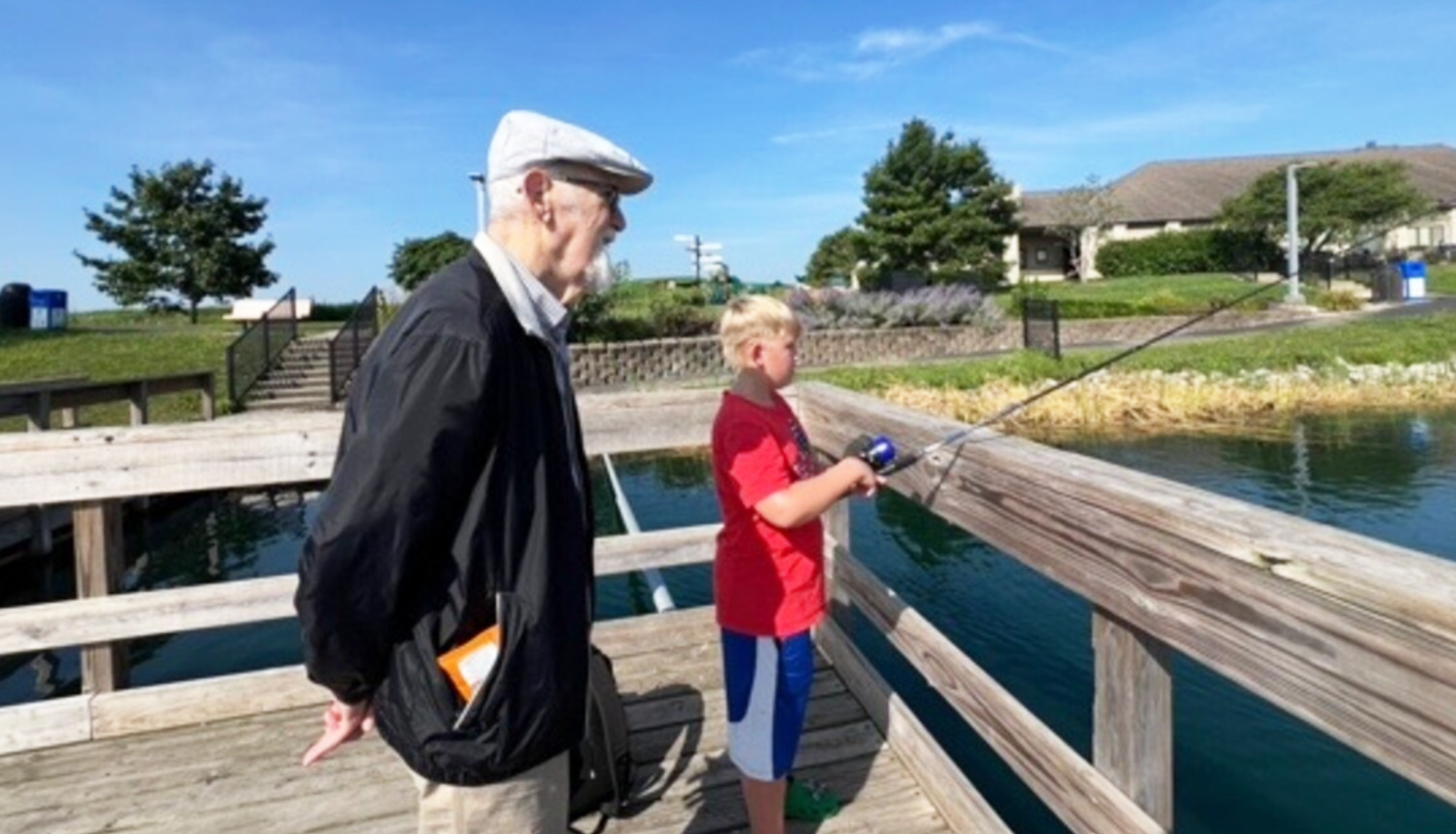 Liberty Place Memory Care fishing trip